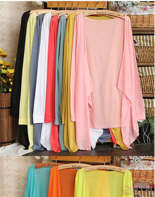 【慈威韓版無扣披肩防曬衣空調(diào)開衫針織衫女長袖廠家直銷F011】義烏市慈威電子商務(wù)商行 - 產(chǎn)品庫