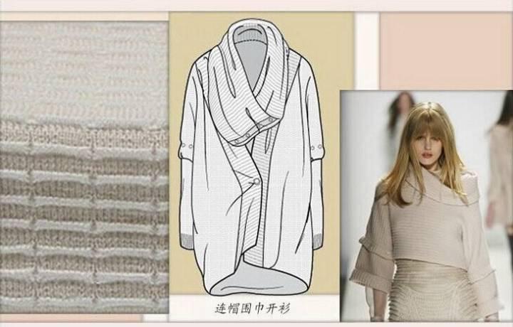 針織外套款式圖作品集錦 風格、結構與設計賞析